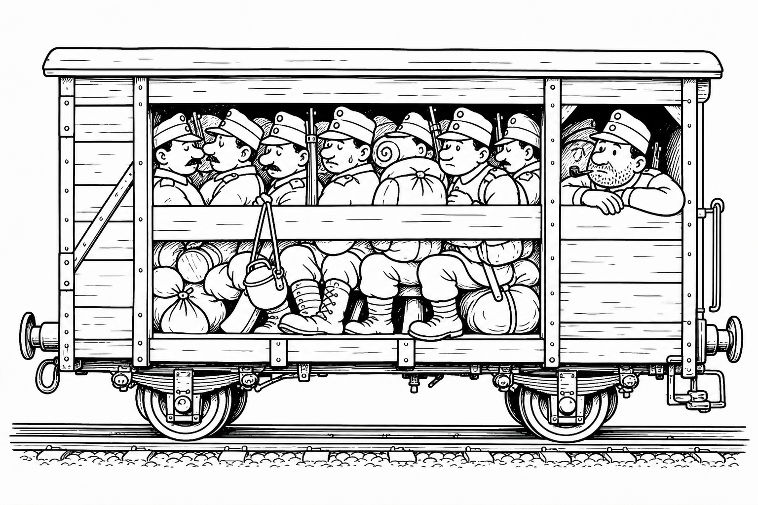 Ilustrace ke kapitole Nová utrpení
